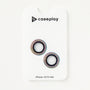 Rhine Stone Camera Lens Protector(2 Lenses)  for Apple iPhone 13/13 mini [ RAINBOW ]