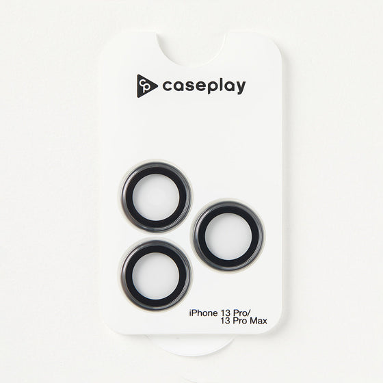 Camera Lens Protector(3 Lenses) for Apple iPhone 13 Pro Max [ BLACK ]
