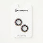 Rhine Stone Camera Lens Protector(2 Lenses)  for Apple iPhone 15/15 Plus [ RAINBOW ]