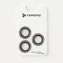 Rhine Stone Camera Lens Protector(3 Lenses) for Apple iPhone 15 Pro [ RAINBOW ]