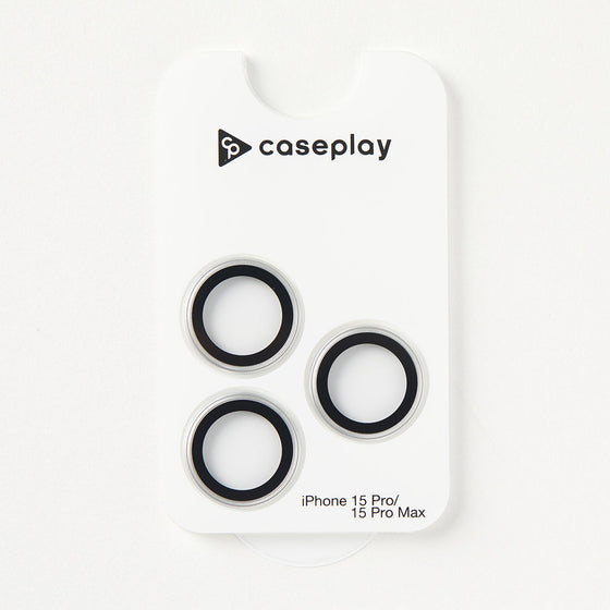 Camera Lens Protector(3 Lenses) for Apple iPhone 15 Pro [ SILVER ]