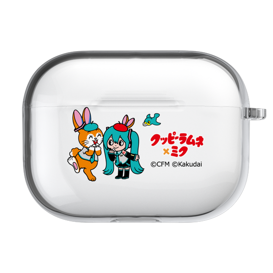 AirPods Case［ Hatsune Miku × Kuppy Ramune – Hatsune Miku × Kuppy – Chibi Illustration ］