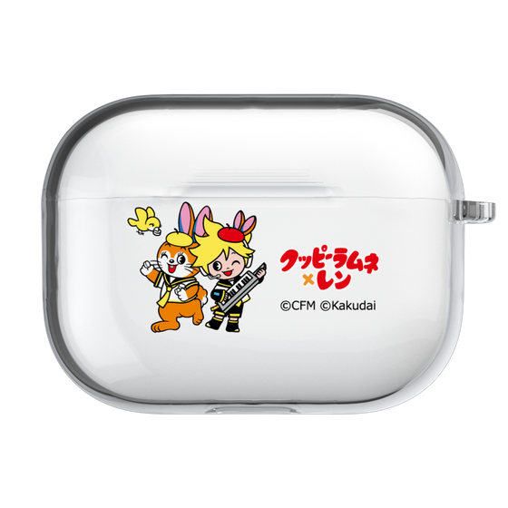AirPods Case［ Hatsune Miku × Kuppy Ramune – Kagamine Len × Kuppy – Chibi Illustration ］