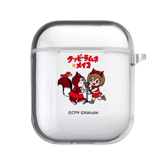 AirPods Case［ Hatsune Miku × Kuppy Ramune – MEIKO × Ram – Chibi Illustration ］
