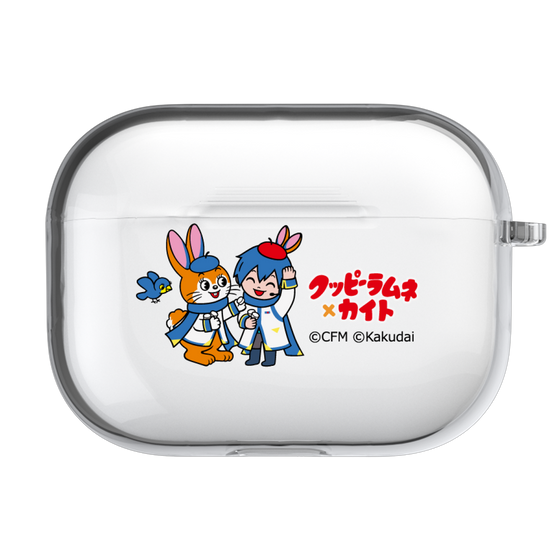 AirPods Case［ Hatsune Miku × Kuppy Ramune – KAITO × Kuppy – Chibi Illustration ］