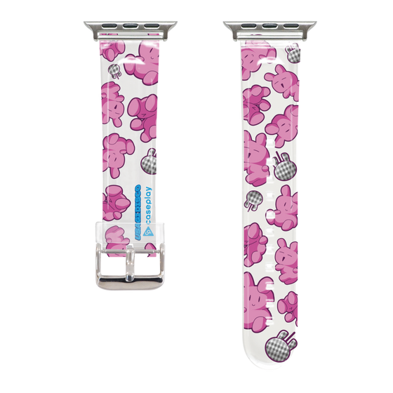 Apple Watch Clear Band［ Original - Rabbit Disco ］