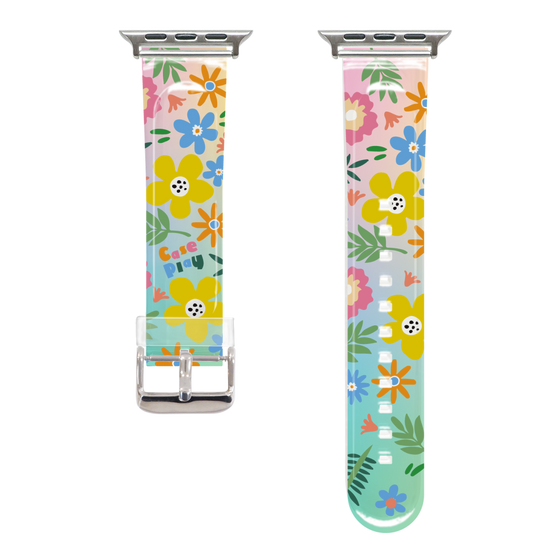 Apple Watch Clear Band［ Original - Blossom ］