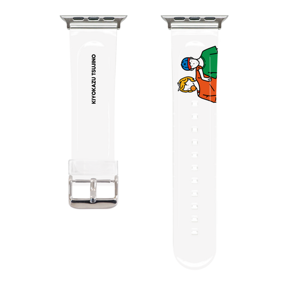 Apple Watch Clear Band［ Kiyokazu Tsujino - Girl and Boy ］