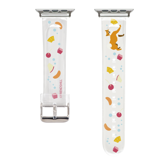 Apple Watch Clear Band［ Shibata-san - Fruit Punch ］