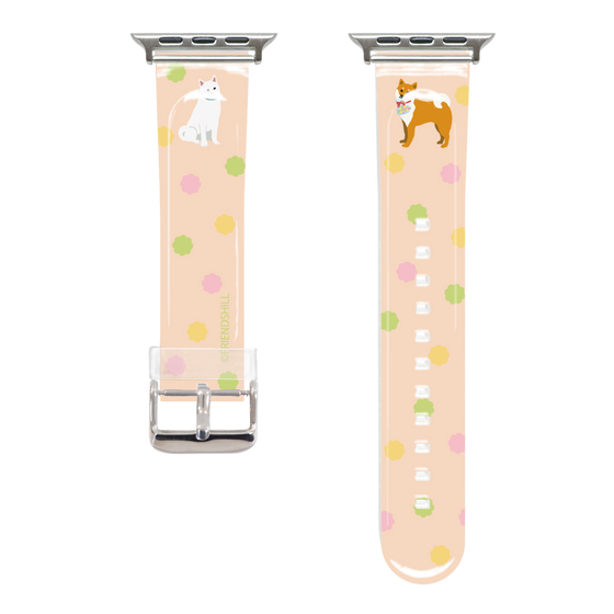 Apple Watch Clear Band［ Shibata-san - Konpeitō ］