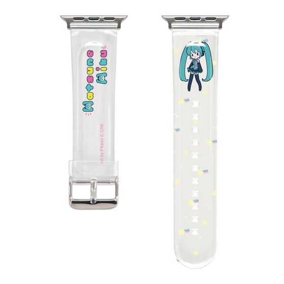 Apple Watch Clear Band［ HATSUNE MIKU - PC ］