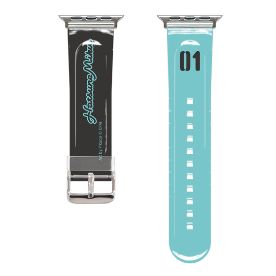 Apple Watch Clear Band［ HATSUNE MIKU - Logo ］