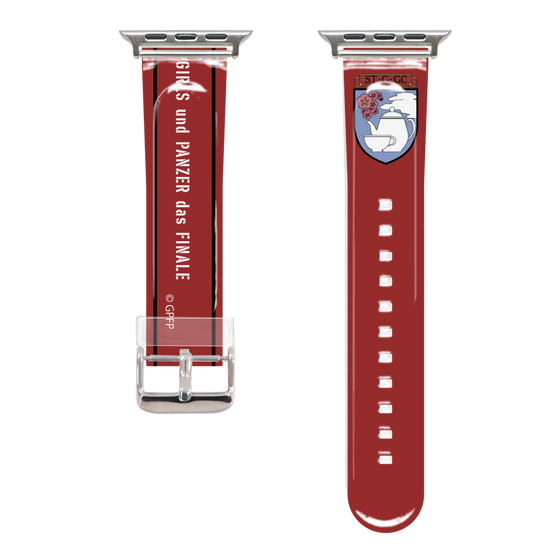 Apple Watch Clear Band［ Girls und Panzer - St. Gloriana Girls' College ］