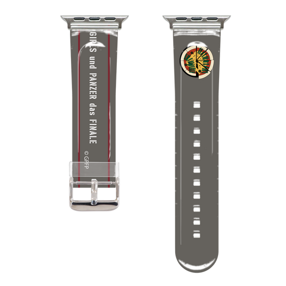 Apple Watch Clear Band［ Girls und Panzer - Anzio Girls' High School ］
