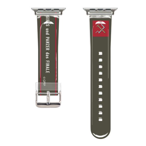 Apple Watch Clear Band［ Girls und Panzer - Pravda Girls' High School ］