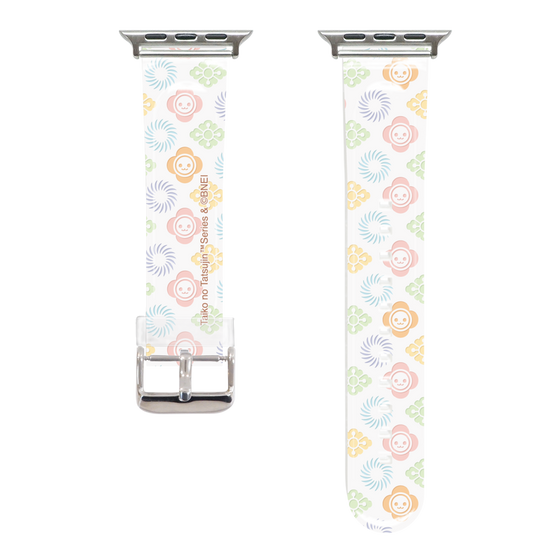 Apple Watch Clear Band［ Taiko no Tatsujin - Bidon Pattern ］