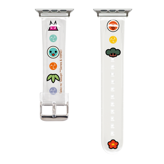 Apple Watch Clear Band［ Taiko no Tatsujin - Icon - Mark ］