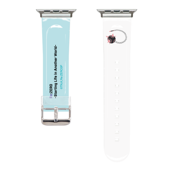 Apple Watch Clear Band［ Re:ZERO -Starting Life in Another World- Rem - Motif ］
