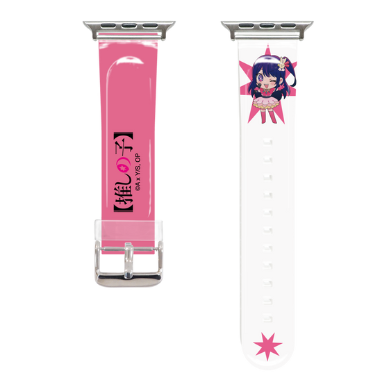 Apple Watch Clear Band［ 【OSHI NO KO】 - Ai - Mini Character ］