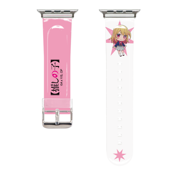 Apple Watch Clear Band［ 【OSHI NO KO】 -  Ruby - Mini Character ］