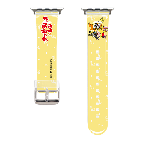 Apple Watch Clear Band［ Hatsune Miku × Kuppy Ramune – Kagamine Len × Kuppy – Chibi Illustration ］