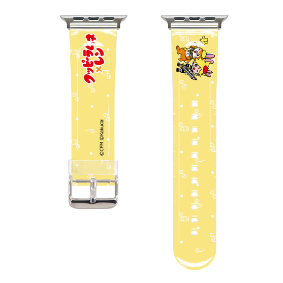 Apple Watch Clear Band［ Hatsune Miku × Kuppy Ramune – Kagamine Len × Kuppy – Chibi Illustration ］