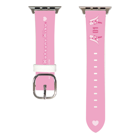 Apple Watch Leather Band［ HATSUNE MIKU - Heart ］