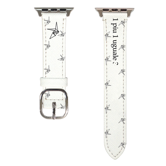 Apple Watch Leather Band［ 1PIU1UGUALE3 - Crane ］