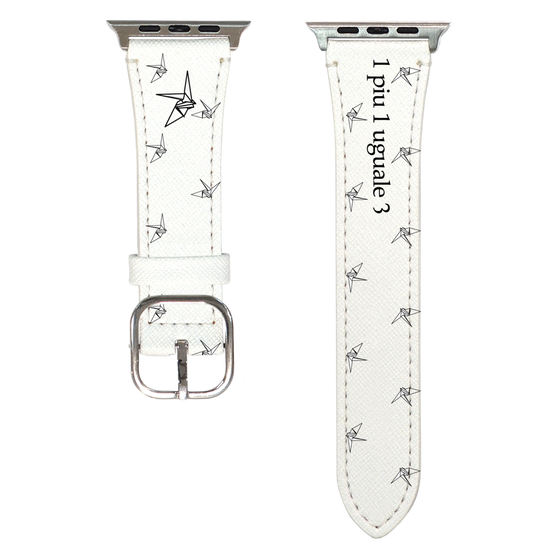 Apple Watch Leather Band［ 1PIU1UGUALE3 - Crane ］