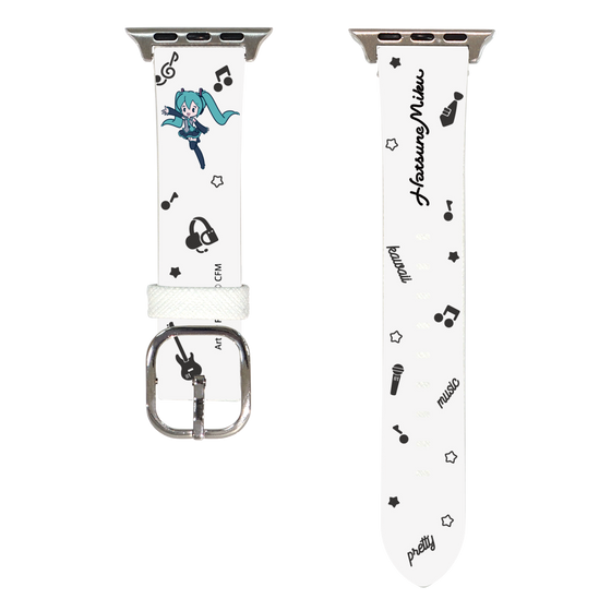 Apple Watch Leather Band［ HATSUNE MIKU - Instrumental ］