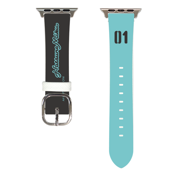 Apple Watch Leather Band［ HATSUNE MIKU - Logo ］