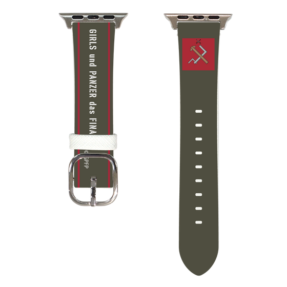 Apple Watch Leather Band［ Girls und Panzer - Pravda Girls' High School ］