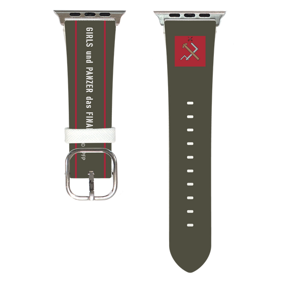 Apple Watch Leather Band［ Girls und Panzer - Pravda Girls' High School ］