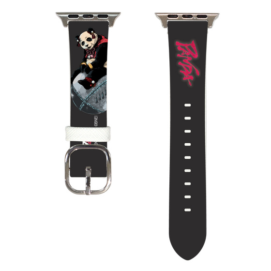 Apple Watch Leather Band［ TEKKEN - Panda ］