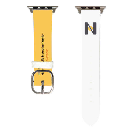 Apple Watch Leather Band［ Re:ZERO -Starting Life in Another World- Subaru Natsuki - Motif ］