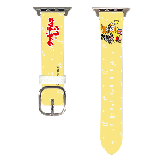 Apple Watch Leather Band［ Hatsune Miku × Kuppy Ramune – Kagamine Len × Kuppy – Chibi Illustration ］