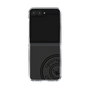 Clear Case for Samsung Galaxy Z Flip5［ 1PIU1UGUALE3 - crane - Black ］