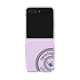 Clear Case for Samsung Galaxy Z Flip5［ 1PIU1UGUALE3 - crane - Black ］
