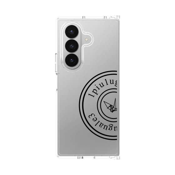 Clear Case［ 1PIU1UGUALE3 - crane - Black ］