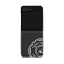 Clear Case for Samsung Galaxy Z Flip5［ 1PIU1UGUALE3 - crane - White ］
