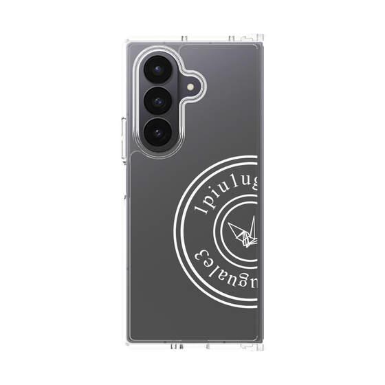 Clear Case［ 1PIU1UGUALE3 - crane - White ］