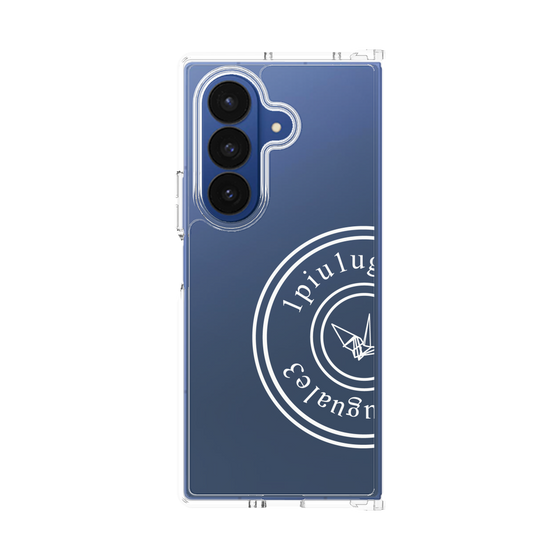 Clear Case［ 1PIU1UGUALE3 - crane - White ］