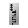 Clear Case［ 1PIU1UGUALE3 - Logo Bold - Black ］