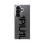 Clear Case［ 1PIU1UGUALE3 - Logo Bold - Black ］