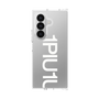 Clear Case［ 1PIU1UGUALE3 - Logo Bold - White ］