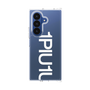 Clear Case［ 1PIU1UGUALE3 - Logo Bold - White ］