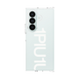 Clear Case［ 1PIU1UGUALE3 - Logo Bold - White ］