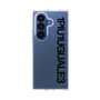 Clear Case［ 1PIU1UGUALE3 - Logo - Black ］