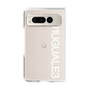 Clear Case for Google Pixel Fold［ 1PIU1UGUALE3 - Logo - White ］