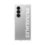 Clear Case［ 1PIU1UGUALE3 - Logo - White ］